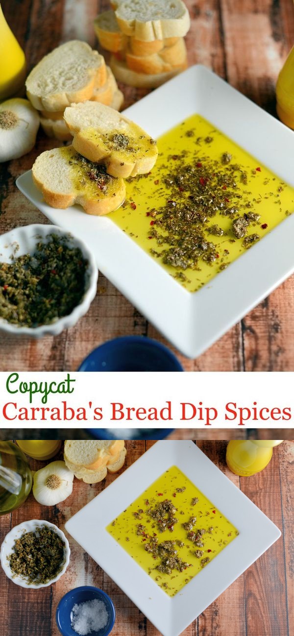 Copycat Carrabba's Bread Dip Spices