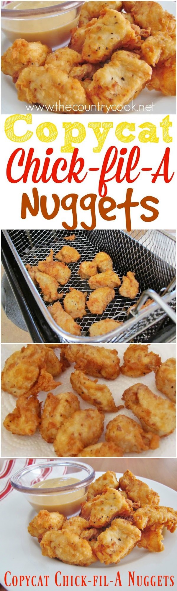 Copycat Chick-fil-A Chicken Nuggets