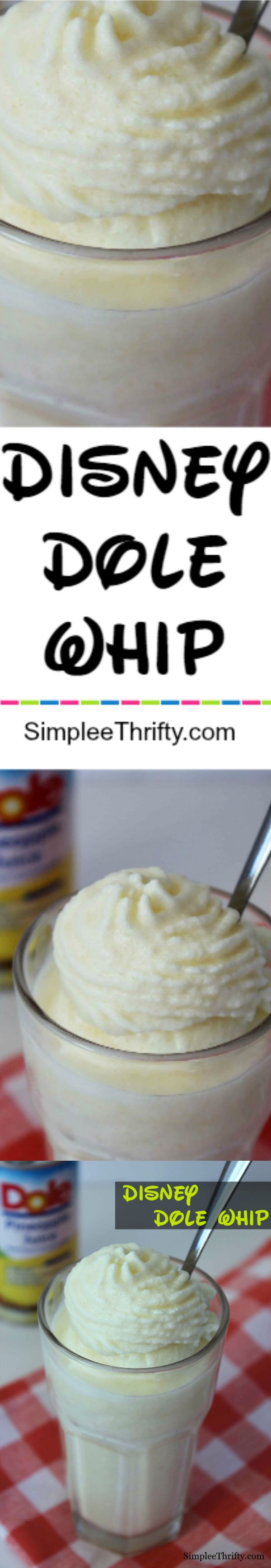 Copycat Disney Dole Pineapple Whip