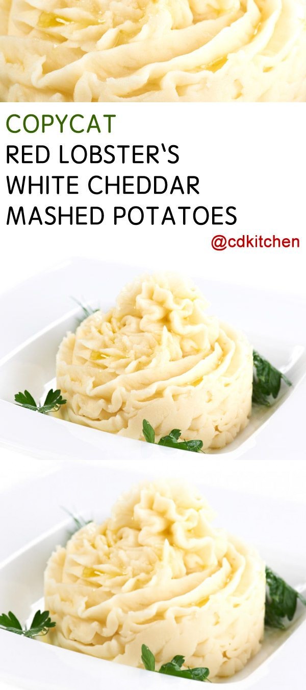 Copycat Red Lobster's White Cheddar Mashed Potatoes