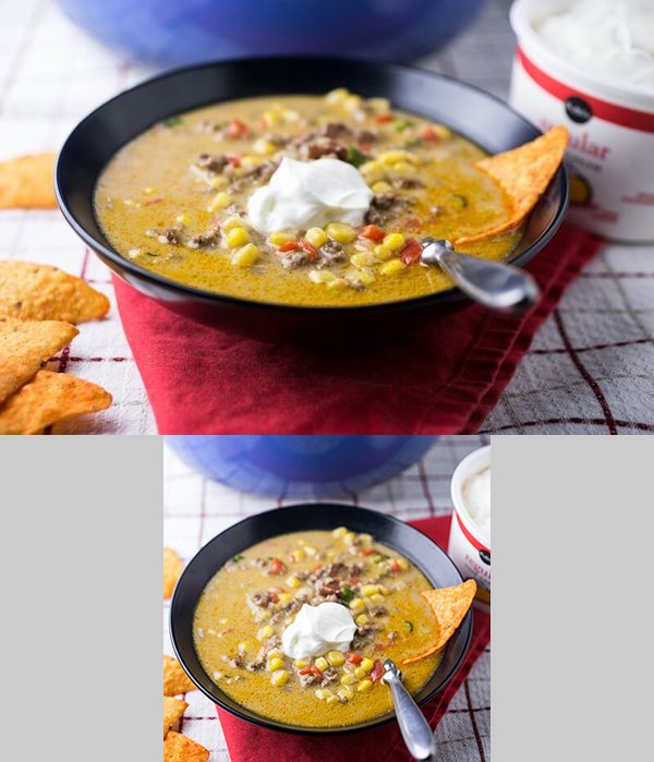 Corn & Cheese Chowder-Thanks for the Idea, Tiffany