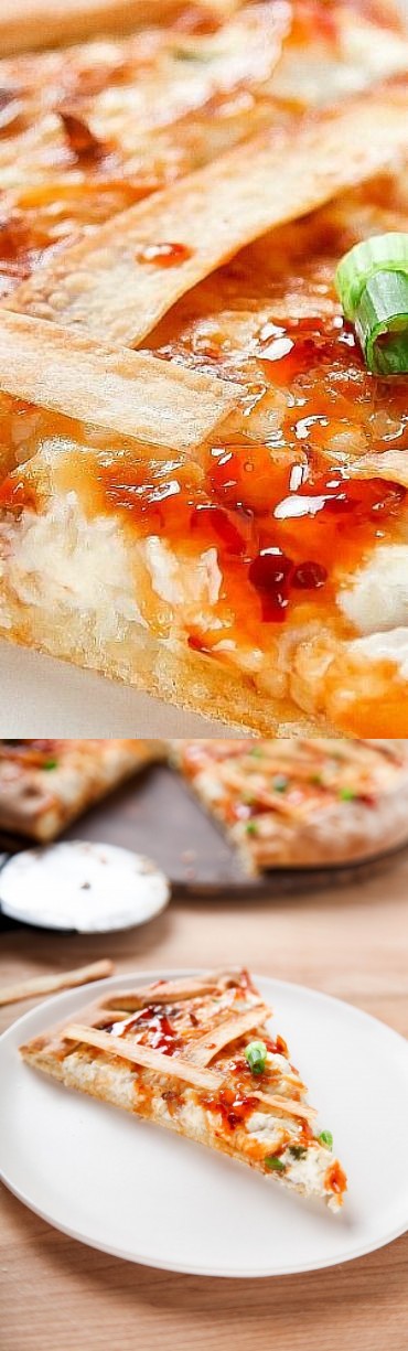 Crab Rangoon Pizza