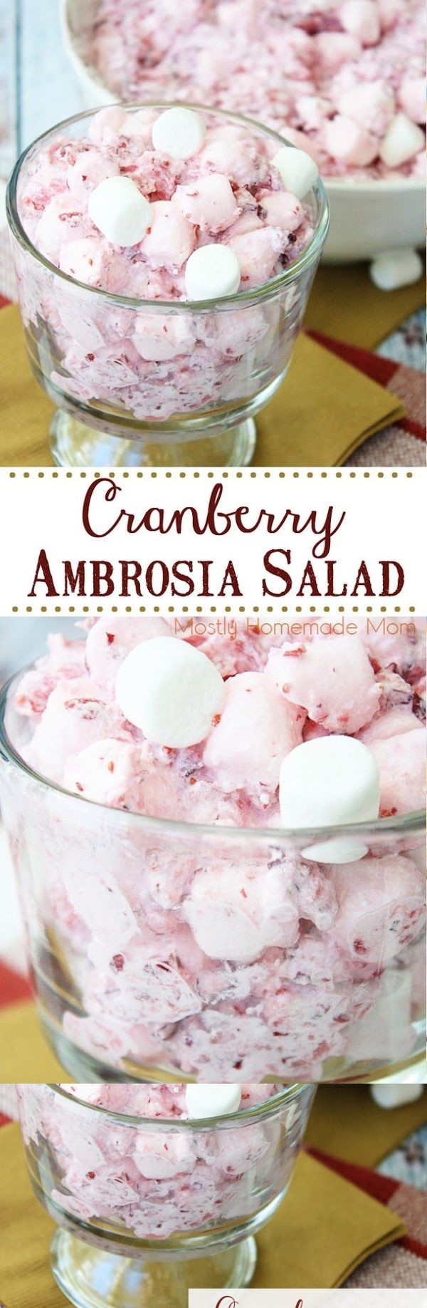 Cranberry Ambrosia Salad