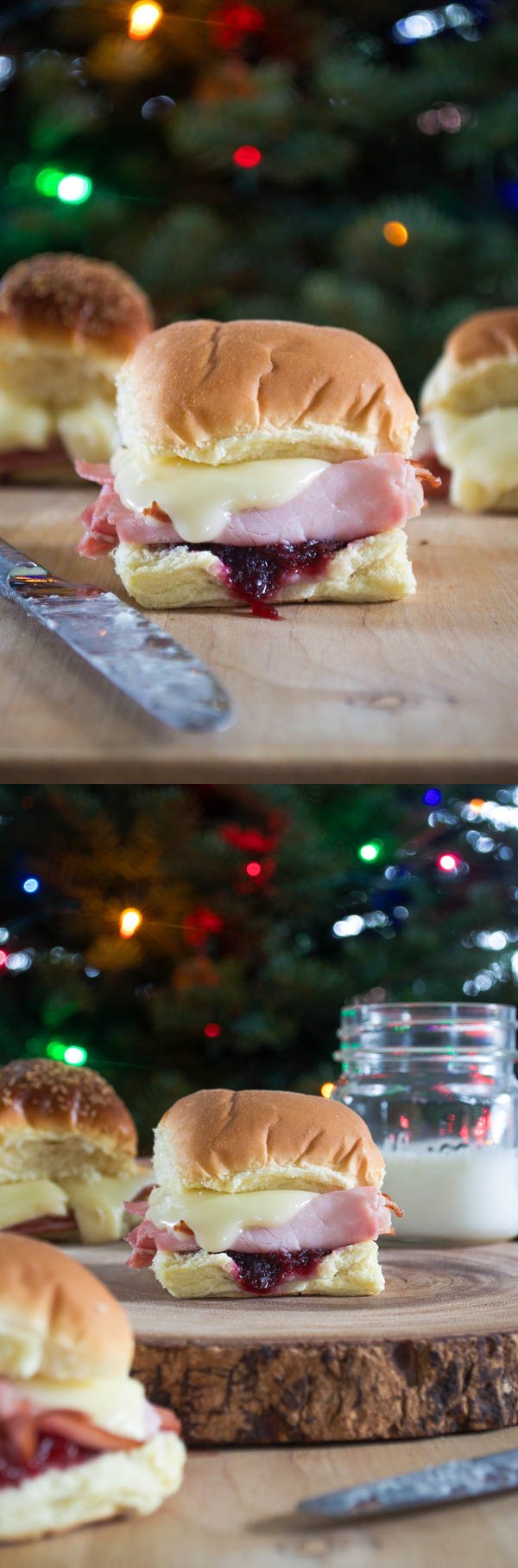 Cranberry Brie Slider Melts