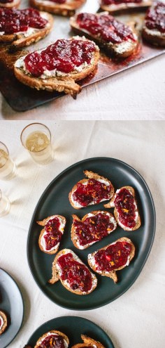 Cranberry Crostini