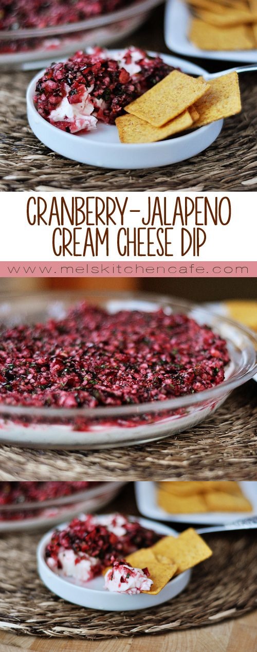 Cranberry-Jalapeno Cream Cheese Dip