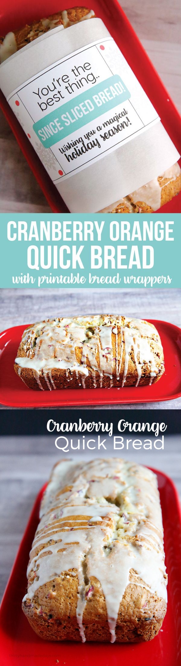 Cranberry Orange Quick Bread