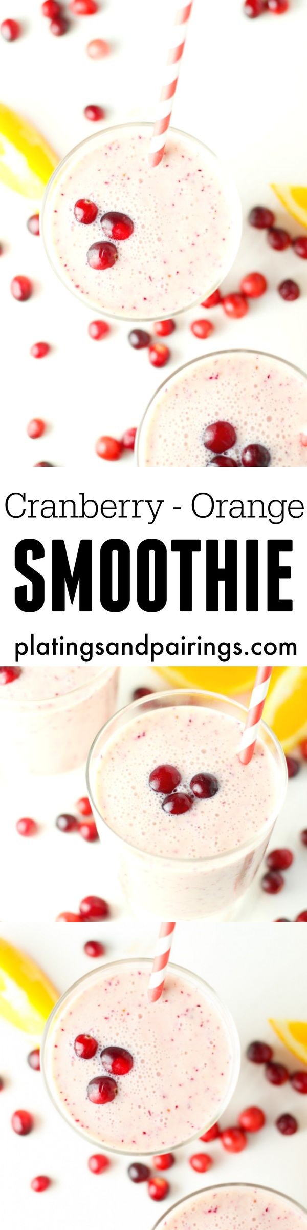 Cranberry Orange Smoothie