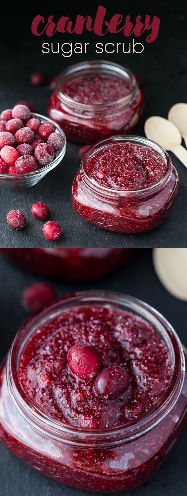 Cranberry Sugar Scrub