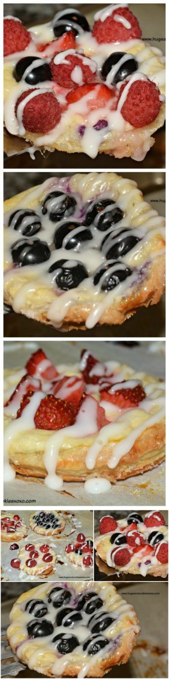 Cream Cheese Fruit Pastries