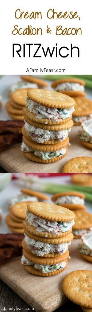 Cream Cheese, Scallion and Bacon RITZwich