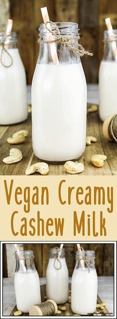 Creamy Cashew Milk