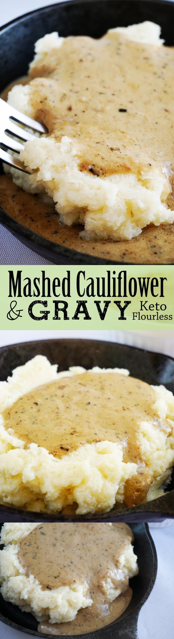 Creamy Cauliflower Mash and Keto Gravy