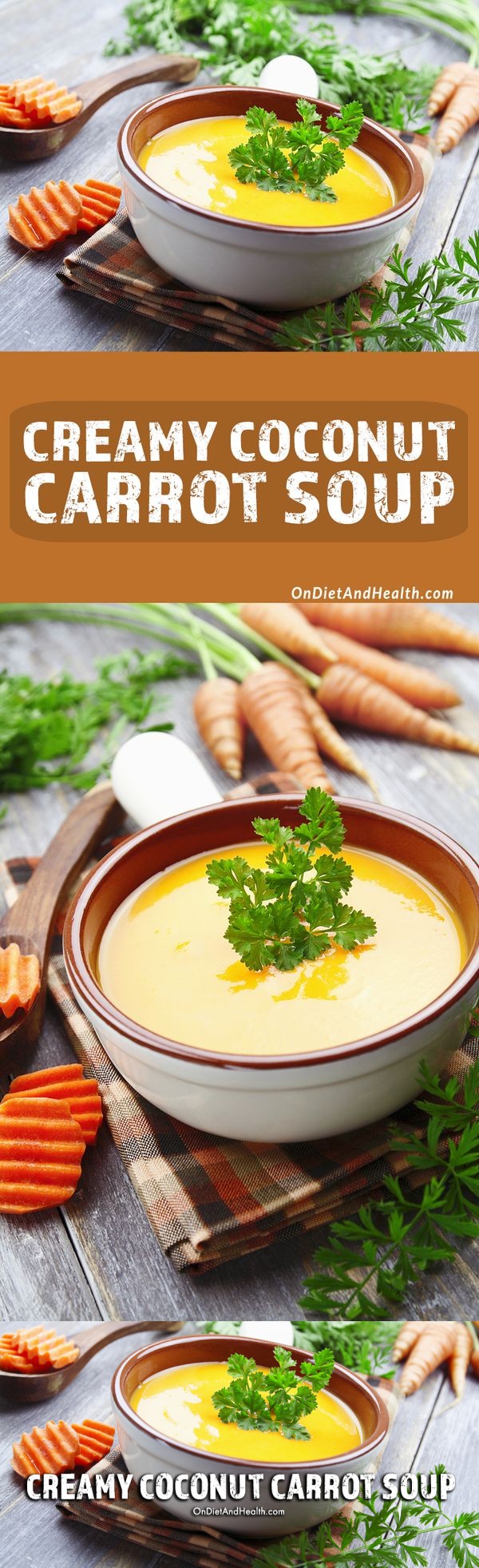 Creamy Coconut Carrot Soup