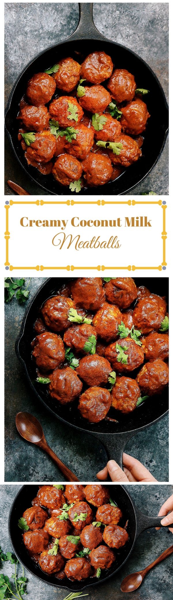 Creamy Coconut Milk Meatballs