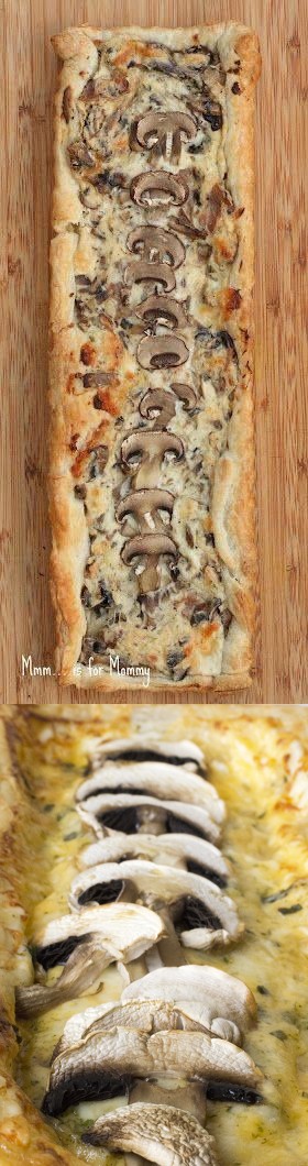 Creamy Mushroom Tart