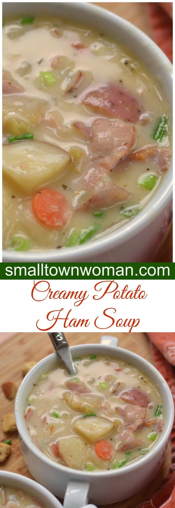 Creamy Potato & Ham Soup