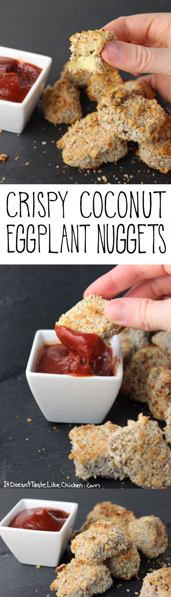 Crispy Eggplant Nuggets