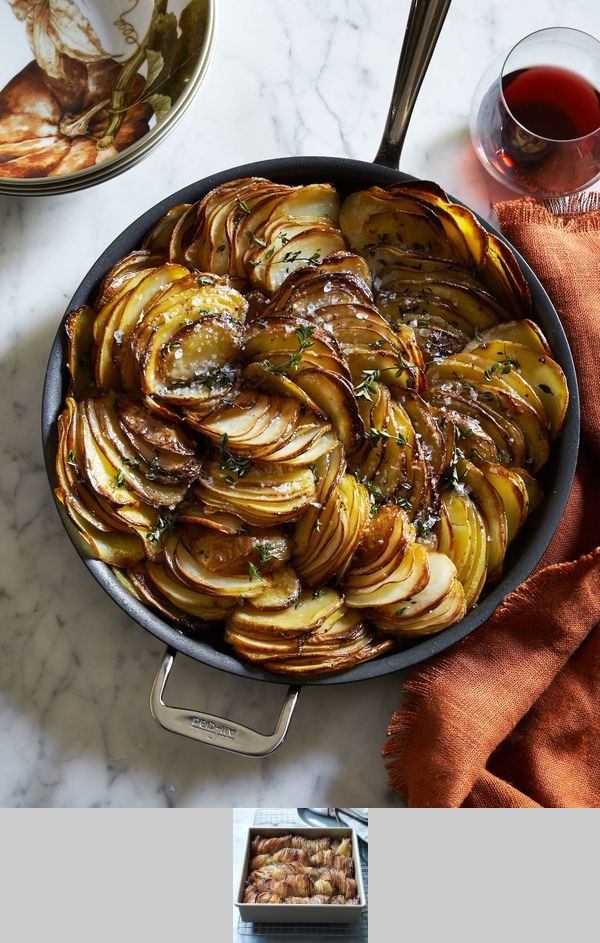 Crispy Roasted Potatoes with Thyme