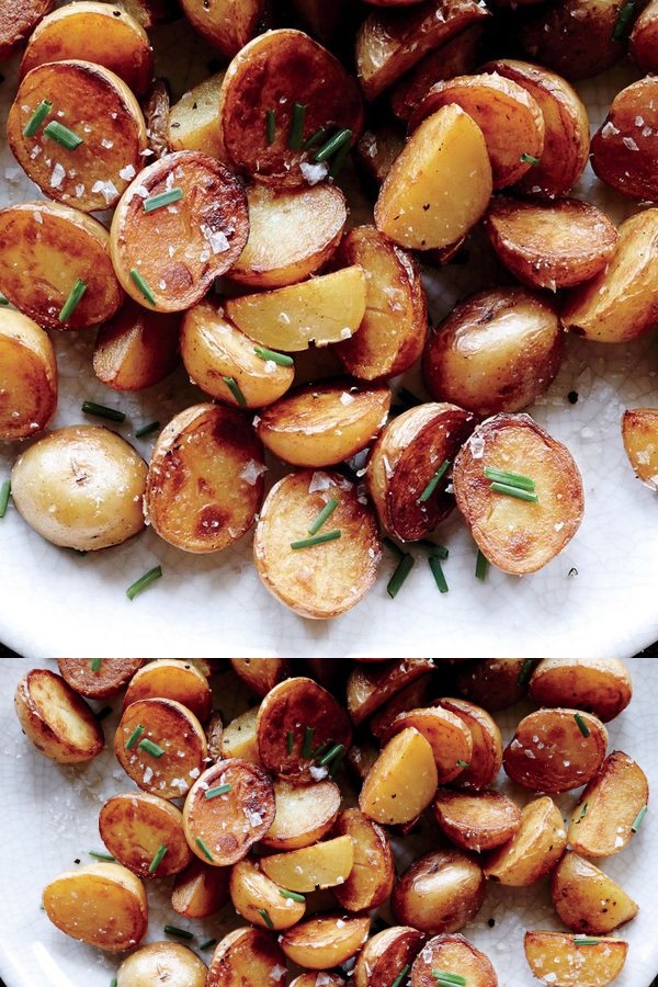 Crispy Salt-and-Vinegar Potatoes