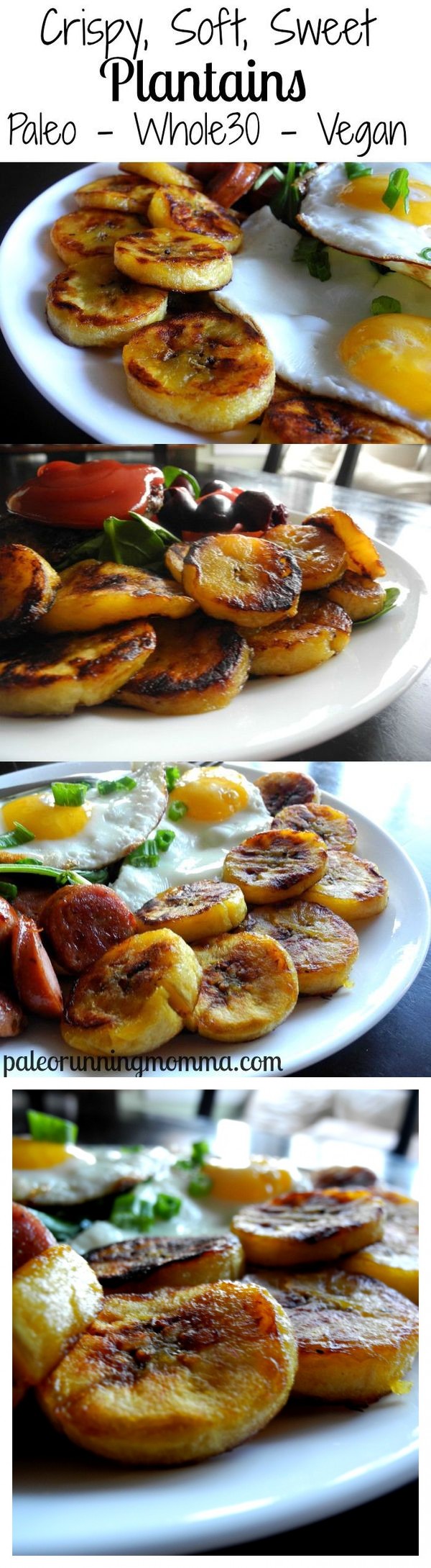 Crispy, Soft, Sweet Fried Plantains (Paleo & Whole30