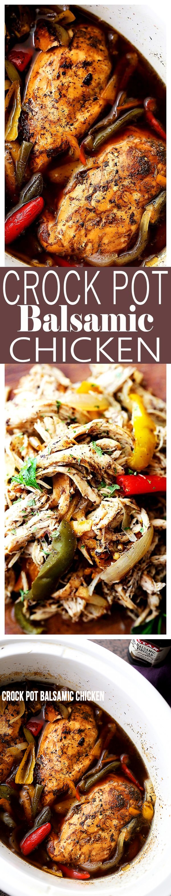 Crock Pot Balsamic Chicken