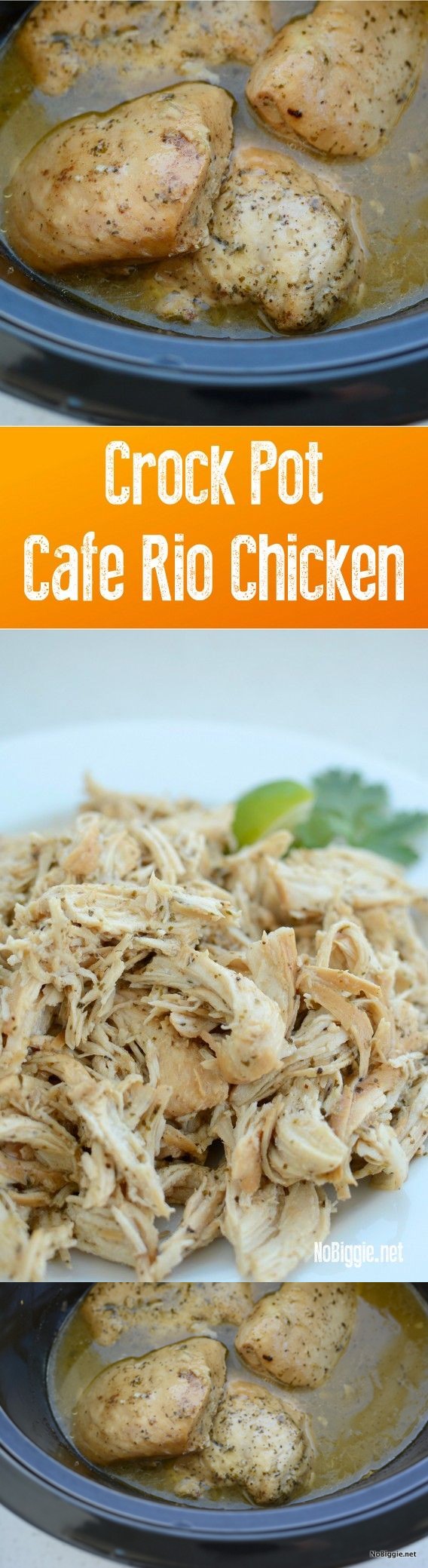 Crock Pot Cafe Rio Chicken