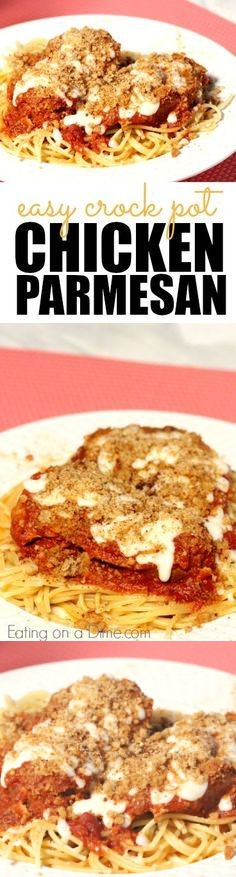 Crock Pot Chicken Parmesan