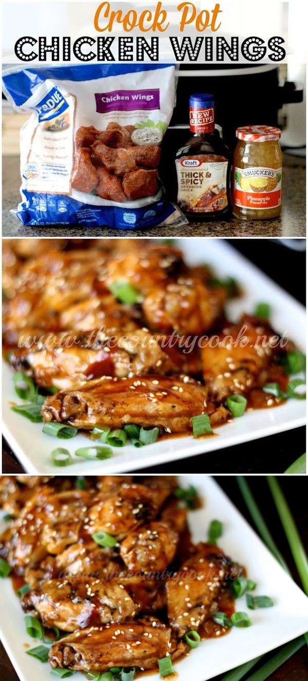 Crock Pot Chicken Wings