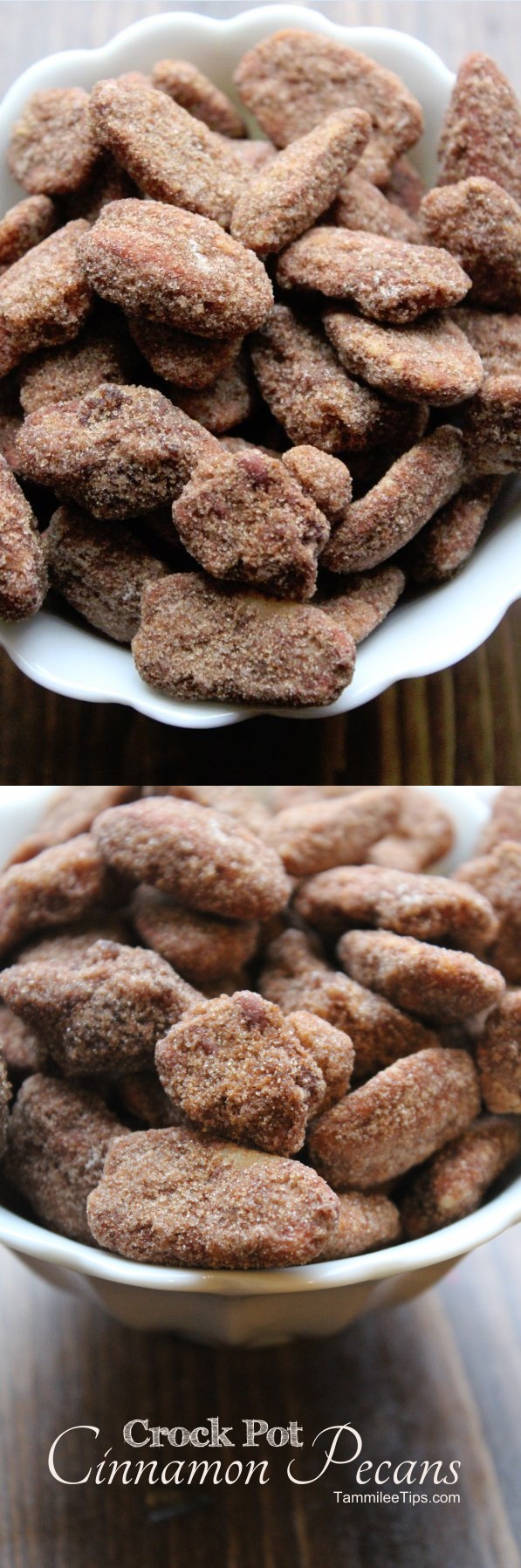 Crock Pot Cinnamon Pecans