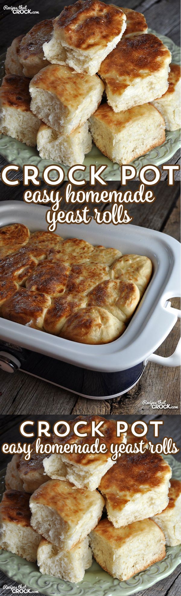 Crock Pot Easy Homemade Yeast Rolls