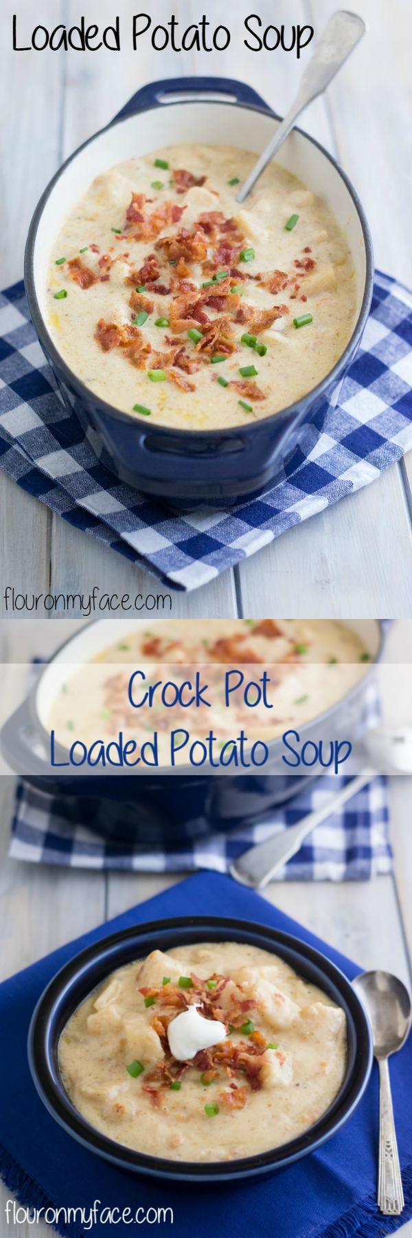 Crock Pot Loaded Potato Soup