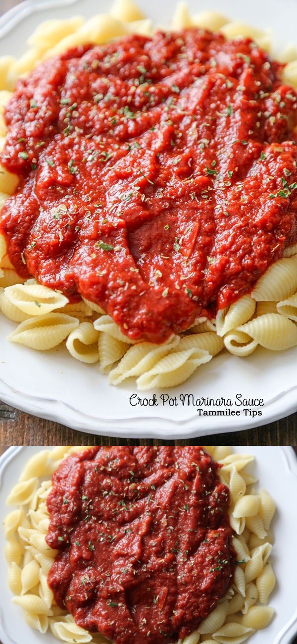 Crock Pot Marinara Sauce