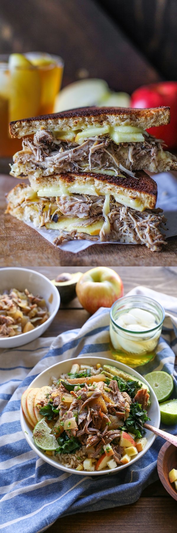 Crock Pot Pulled Pork and Apples