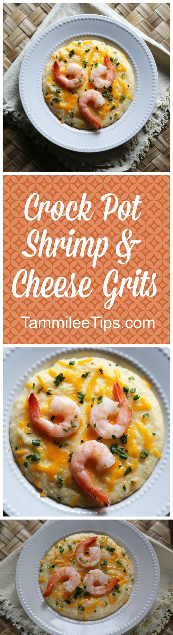 Crock Pot Shrimp and Cheese Grits