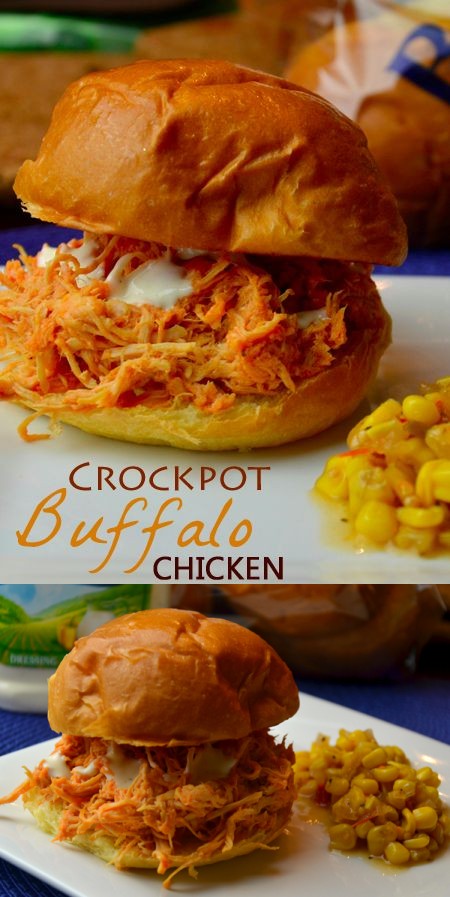 Crockpot Buffalo Chicken