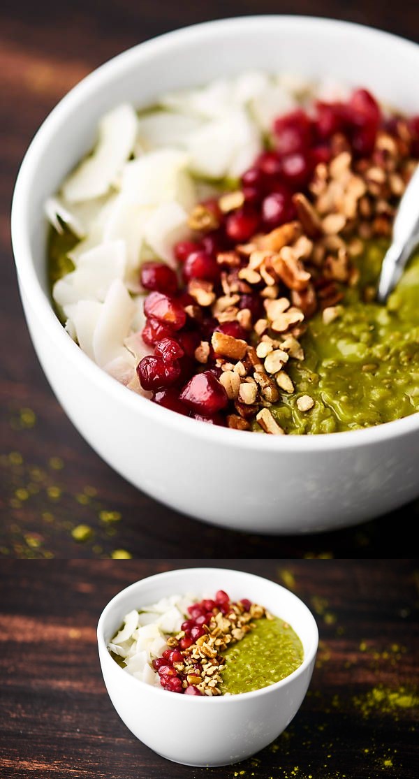 Crockpot Matcha Oatmeal