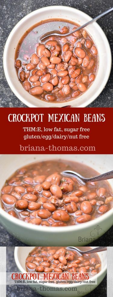 Crockpot Mexican Beans