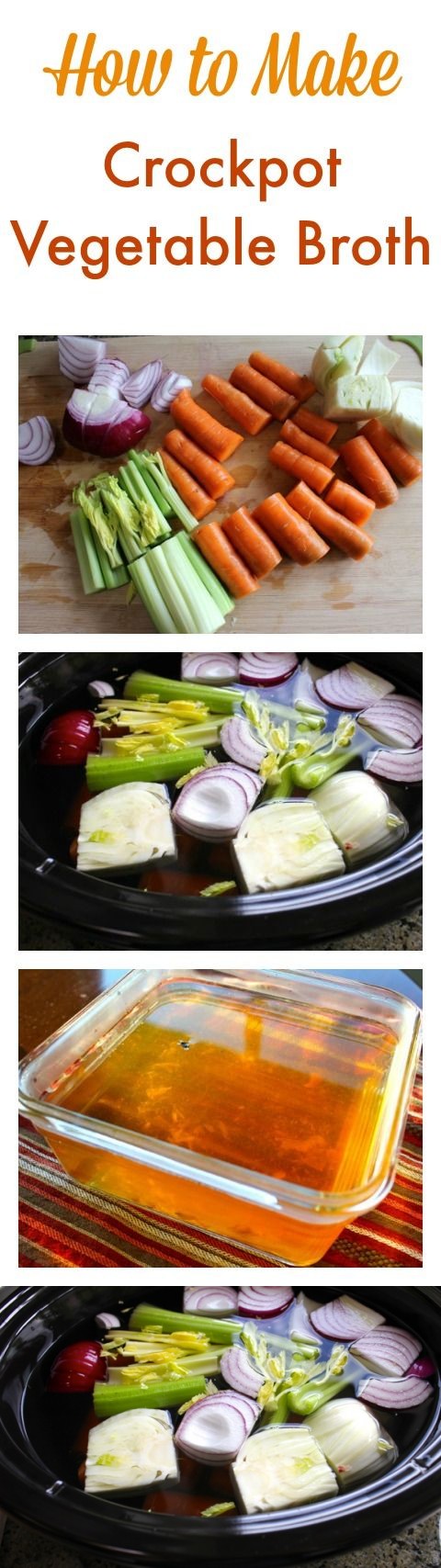 Crockpot Vegetable Broth