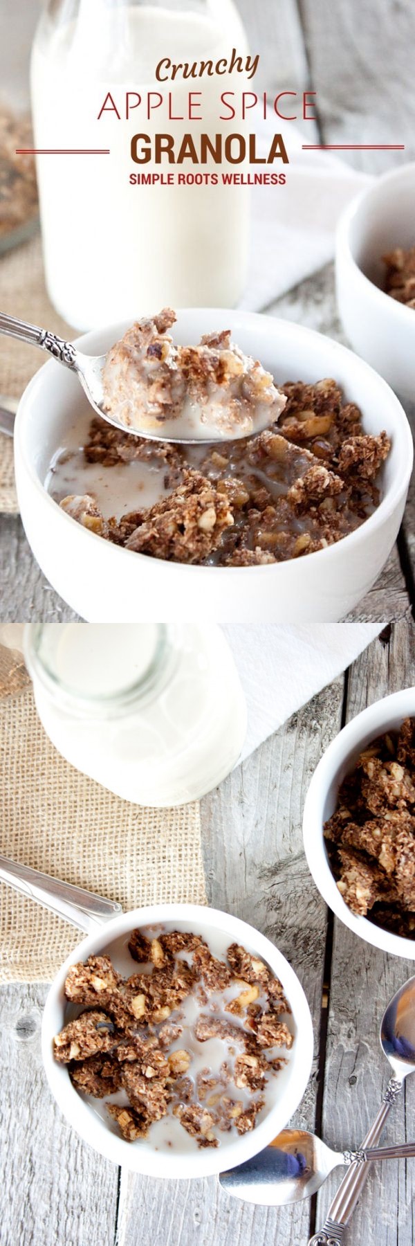 Crunchy Apple Spice Granola