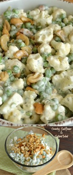 Crunchy Cauliflower and Cashew Salad