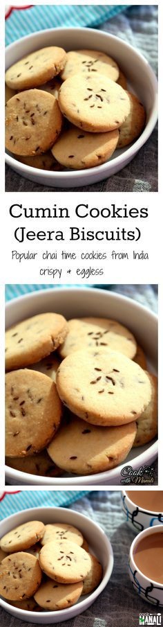 Cumin Cookies - Jeera Biscuits