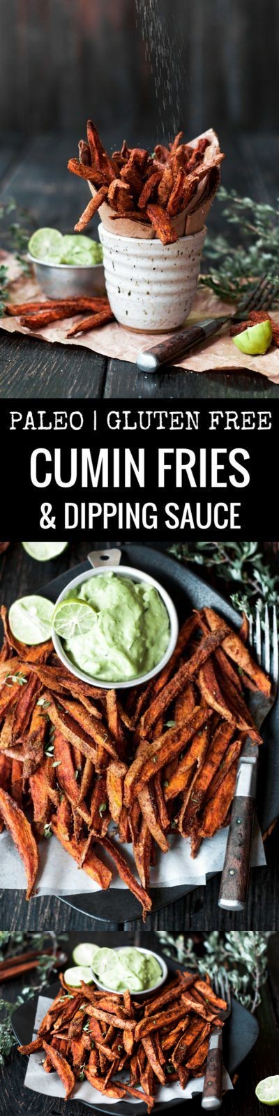 Cumin Spiced Sweet Potato Fries