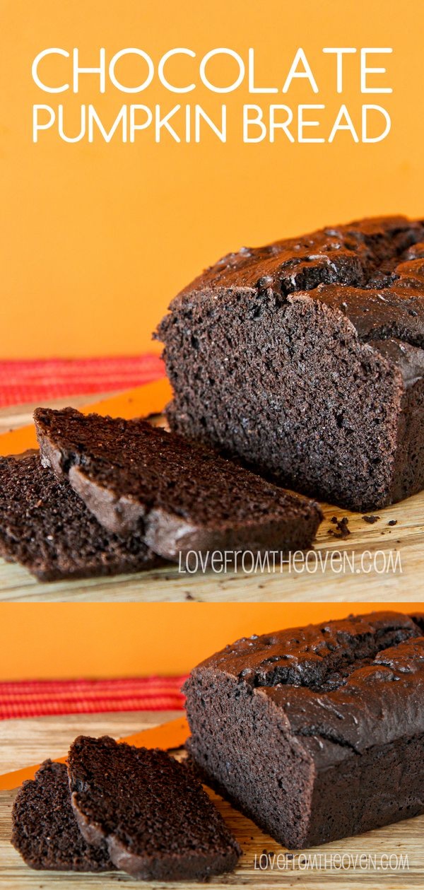 Dark Chocolate Pumpkin Bread