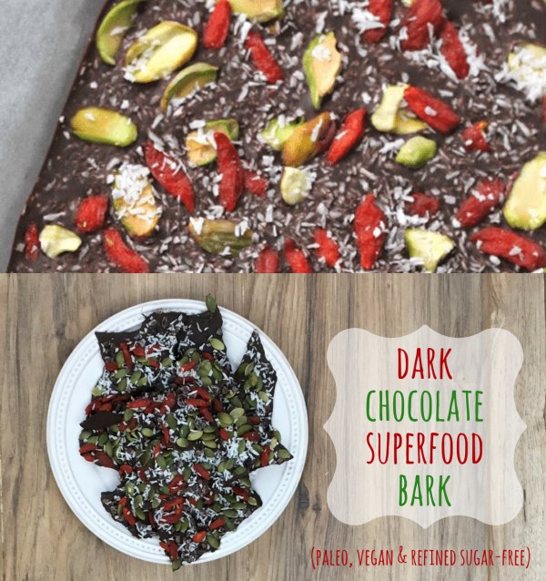 Dark Chocolate Superfood Bark