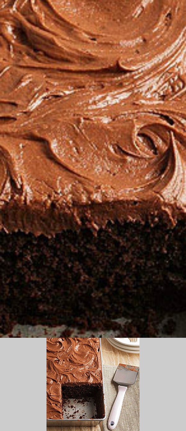 Dark Cocoa Buttermilk Cake with Cocoa Mascarpone Frosting