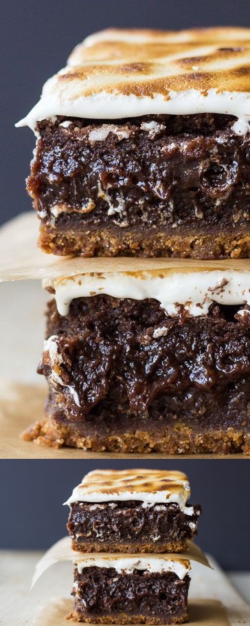 Decadent S'mores Brownies