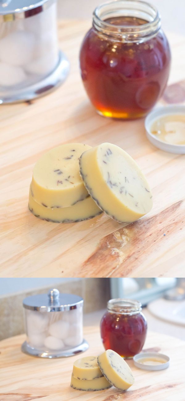 DIY Honey Lavender Bath Melts