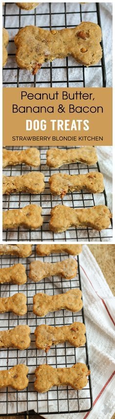 DIY Peanut Butter Bacon Banana Dog Treats