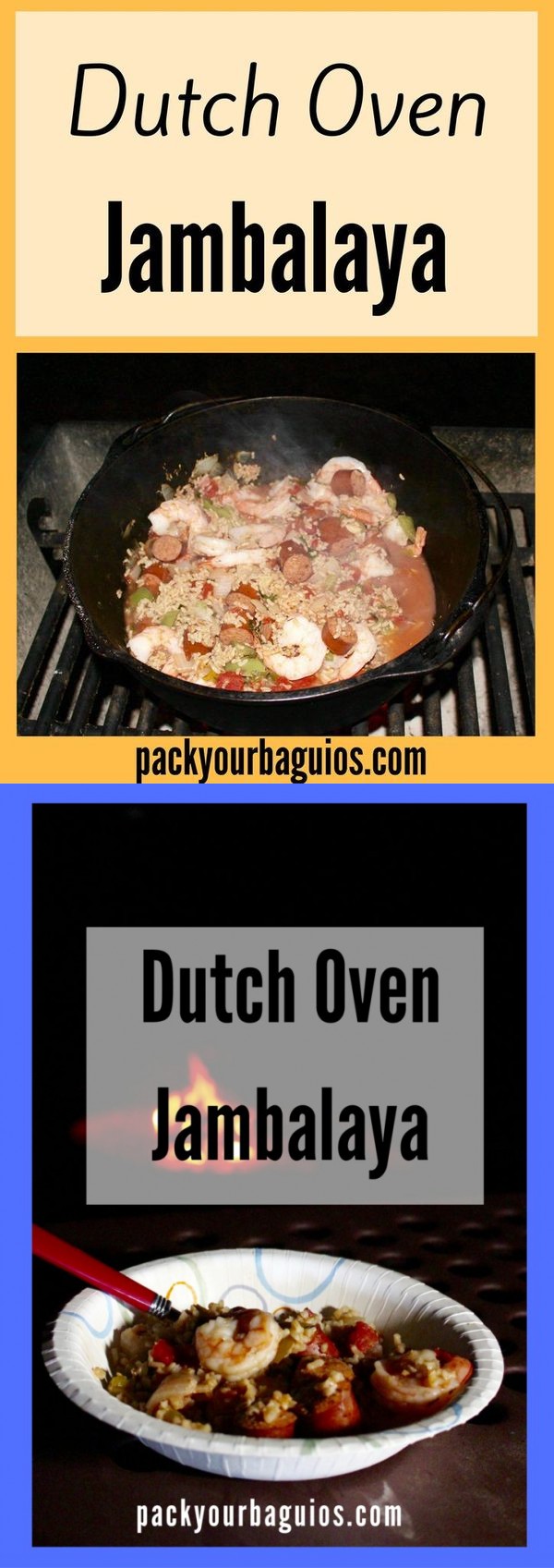 Dutch Oven Jambalaya